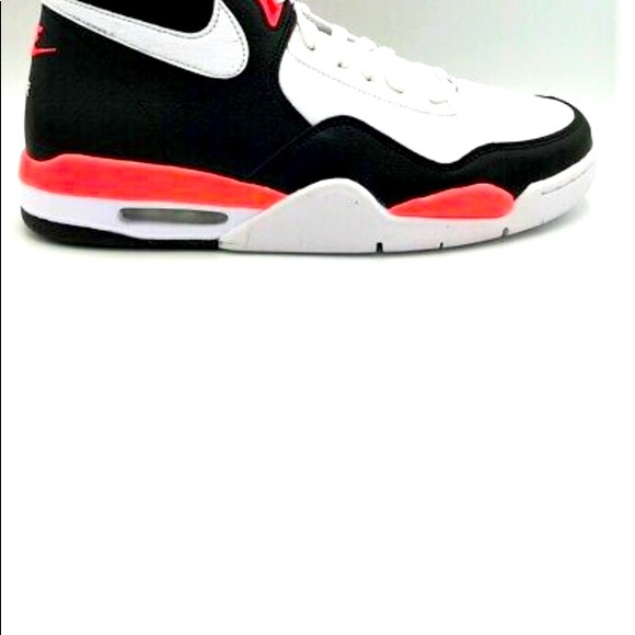 NikeFlight Legacy Black Flash CrimsonWhite USSZ 12 - Picture 11 of 12